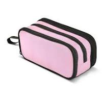 Amazon.com: Estuche para lápices de gran capacidad para niñas y niños,  color rosa claro, bolsa para lápices, bolsa para bolígrafos, papelería, 3  ...