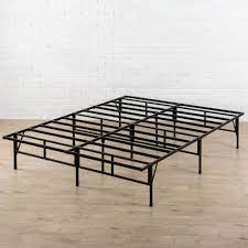 14 high, allowing for convenient storage underneath Zinus 14 In King Easy To Assemble Smartbase Mattress Foundation Hd Asb K The Home Depot