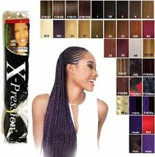 Texture, use, install, and final results vary based on the person's hair type and install. X Pression Xpression Ultra Braid Hair Extension Burgundy 881836180339 Ebay