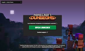 Grab the ultimate edition which includes the base game and all six dlcs: . Minecraft Dungeons Launcher Minecraft Wiki
