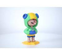 Гейл, нани, спраут, леон, спайк и другие персонажи в png. Brawl Stars Leon 3d Models To Print Yeggi