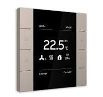KNX sensor Room Temperature Controller with 2/4-fold control element - Yurika