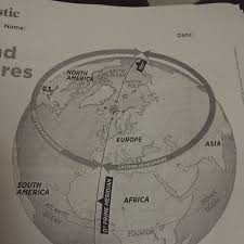 Now find the prime meridian on the second globe. The Prime Meridian Passes Through Which Continents Shown Brainly Com