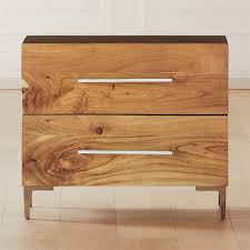 Link Acacia Nightstand Reviews Cb2 Wood Bedroom Furniture Modern Nightstand Furniture