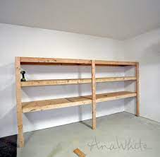 Let's dive into everything you need to know to build these yourself at home. Best Diy Garage Shelves Attached To Walls Ana White