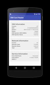 Check the sim's state under status. Sim Card Reader For Android Apk Download
