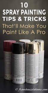 10 Spray Painting Tips And Tricks For Creating A Smooth Finish