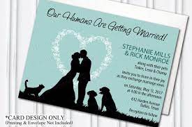 Blended Family With Pets Wedding Invitation Blending Dogs Cats Aqua T Blended Family Wedding Sample Wedding Invitation Wording Wedding Invitation Samples