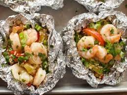 Teriyaki Shrimp And Pineapple Parcels Recipe Food Network Recipes Teriyaki Shrimp Recipes