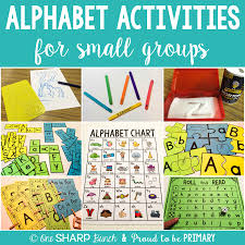 Alphabet Activities For Small Groups One Sharp Bunch