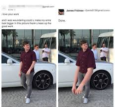 Funny, memes, humor pictures(25 funny pictures) asking james fridman for photoshop is a risky, risky move 1via @fjamie013/twitter make sure to funny photoshop pictures usually turn out to be fails. James Fridman