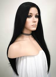 You can choose straight, curly, wavy and long synthetic lace front wigs here! Straight Jet Black Lace Front Synthetic Wig Lf002 Wig Is Fashion