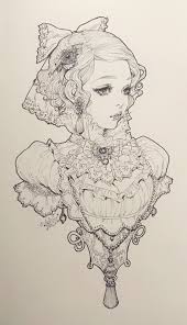 Hand Drawn One Of A Kind Drawing Black Ink On Heavy Grade High Quality Ivory Paper Original Ink Drawing Original Ink Drawings