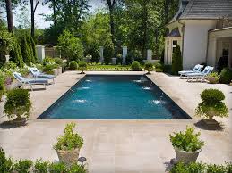 Backyard Pool Fails Backyardpool Gunite Swimming Pool Stone Pool Deck Rectangular Swimming Pools