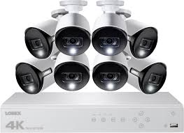 Best Buy Lorex 8 Channel 8 Camera Indoor Outdoor Wired 4k 2tb Dvr Surveillance System White Lhv51082t8kxw
