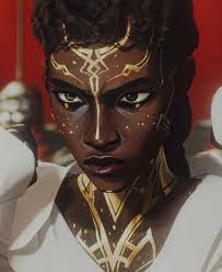 Need her to drop her skincare routine asap, she’s literally glowing.  Prettiest arcane character ever. song