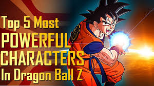 The game follows the progression of dragon ball z, while the player interacts with the surrounding world as the different playable characters. Top 5 Most Powerful Characters In Dragon Ball Z Youtube