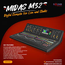 Ultranet connection with midas m32 digital mixer and midas dl16 digital snake. Ongea Is Back We Will Be Running Sound Creations Limited Kenya Facebook