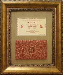 Custom Framed Wedding Invitation Framed Wedding Invitations Wedding Frames Invitation Frames