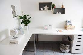 This post may contain affiliate links. Minimalist Corner Desk Setup Ikea Linnmon Desk Top With Adils Legs And Alex Drawer Minimalist Desk Design I Ikea Home Office Diy Corner Desk Ikea Corner Desk