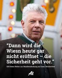 Münchens Oberbürgermeister hat sich auf Instagram zur Lage auf dem  Oktoberfest gemeldet. Mehr dazu hier 👉  https://www.abendzeitung-muenchen.de/1081467
