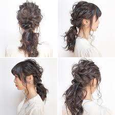 大人可愛いの鉄板 前髪あり ポニーテール のおしゃれなヘアアレンジ特集 folk ポニーテール 編み込み ヘアスタイリング ヘア アイディア