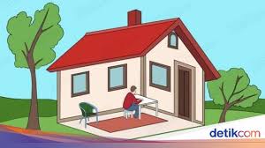 Pada soal psikotes gambar ini anda diminta untuk menggambar sebuah rumah, sebuah pohon dan orang, yang kemudian hasil dari masing masing gambar tersebut dievaluasi dari berbagai aspek untuk menilai karakteristik dan kepribadian anda. Tes Kepribadian Gambar Pria Di Dalam Atau Luar Rumah Yang Pertama Dilihat