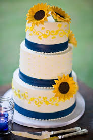 Gallery Inspiration Picture 457667 Sunflower Wedding Cake Yellow Wedding Cake Sunflower Wedding