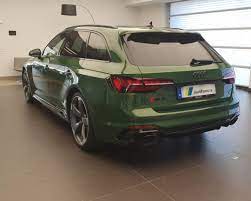 Audifansite On Instagram New Fl Audi Rs4 9 5 In Sonoma Green With Black Optic So Nice Audi Bilmetro Bilmetroaudi Audikist Audi Rs4 Audi Sonoma