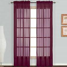 Custom burgundy curtains are not only for protection but also can add a decorative element to your space. Burgundy Sheer Curtains For Home Mordani Interiors