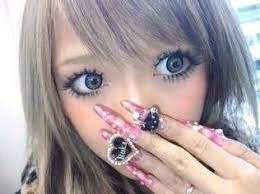 erichosu gyaru gyaru makeup princess girl