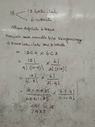 Data ukuran data ukuran atau data kontinu yaitu data yang diperoleh dengan cara mengukur. Ada 18 Siswa Terdiri Atas 12 Laki Laki Dan 6 Wanita Akan Dipilih 6 Orang Siswa Untuk Mewakili Brainly Co Id
