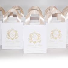 25 Champagne Wedding Monogram Bags For Party Favors For Etsy Wedding Party Gift Bags Wedding Guest Gift Bag Gifts For Wedding Party