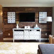 How to decorate the wall behind the tv. Remodelaholic 95 Ways To Hide Or Decorate Around The Tv Electronics And Cords