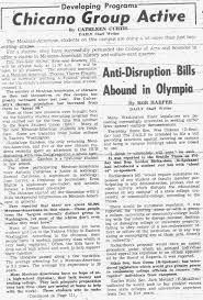 Maybe you would like to learn more about one of these? Newspaper Coverage 1968 1979 Seattle Civil Rights And Labor History Project