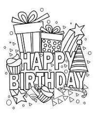 Coloring can be one of the good activities for children when they are celebrating their birthday party. Free Printable Birthday Coloring Cards Cards Create And Print Free Printable Birthday Coloring Cards Cards At Home
