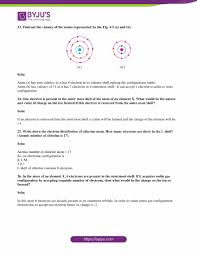 The chemical activity of an atom depends on the number valence electrons. Ncert Exemplar Class 9 Science Solutions Chapter 4 Structure Of Atom Access Free Pdf