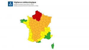 Prévisions météo, vigilance et suivi en temps réel dans la région. Le Nord Et Le Pas De Calais En Vigilance Rouge Canicule