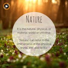 Time To Get Clear On What Does Nature Really Mean Nature Definition Changeisgood Change Is Good Definition Of Love Nature