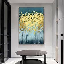 Modern 3d abstract geometric striped door sticker mural living room kitchen door decoration wallpaper pvc waterproof wall decals. Abstract Bright Gold Tree Poster Painting Modern Canvas Art Print Wall Art Pictures Nordic Style Living Room Decoration Nordic Wall Decor