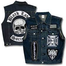 Black And White And Blue Black Label Society Battle Jacket Black Label