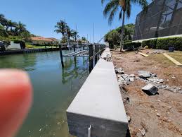 Miami Seawall Construction and Dock Installation Services serving Miami-Dade County