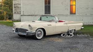 Image result for Colonial White 1957 Thunderbird