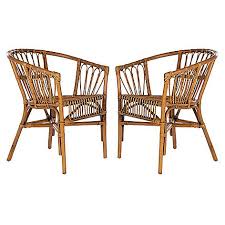 Safavieh Adriana Set Of 2 Rattan Accent Chairs On Sale At Shophq Com In 2020 Accent Chairs Chair Victorian Style Furniture