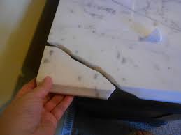 The glass is first heated, forcing it to expand unevenly, and then cooled rapidly, forcing it to shrink unevenly. How Do I Repair Broke Marble Hometalk