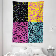 I'm so in love with your ur blog ughhhh i needed ideas for my room and ur blog was like perffffff. Indie Tapestry Vintage Eighties Fashion Style Patterns Colorful Funky Pop Unusual Doodles Print Wall Hanging For Bedroom Living Room Dorm Decor 60w X 80l Inches Multicolor By Ambesonne Walmart Com Walmart Com