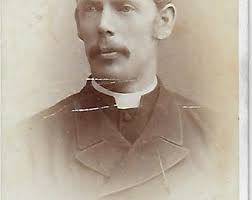 Antikes Vintage, montiertes Foto schwarz-weiß Sepia, Edward Doubleday  1930er Jahre Berglandschaft, Italien Spanien, Sozialgeschichte