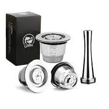 Indulge in 4 varying coffee sizes. Nespresso Vertuoline Pods Espresso Stainless Steel Reusable Compatiable With Nespresso Vertuoline Gca1 Coffee Machine Buy At The Price Of 23 23 In Aliexpress Com Imall Com
