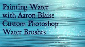 Now grab the gradient tool (g). How To Paint Water In Photoshop With Custom Water Brushes Youtube