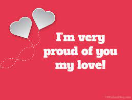 Proud Of You Messages And Quotes Wishesmsg I will love my husband until the day i die.